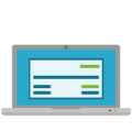 GreenClean – icone laptop